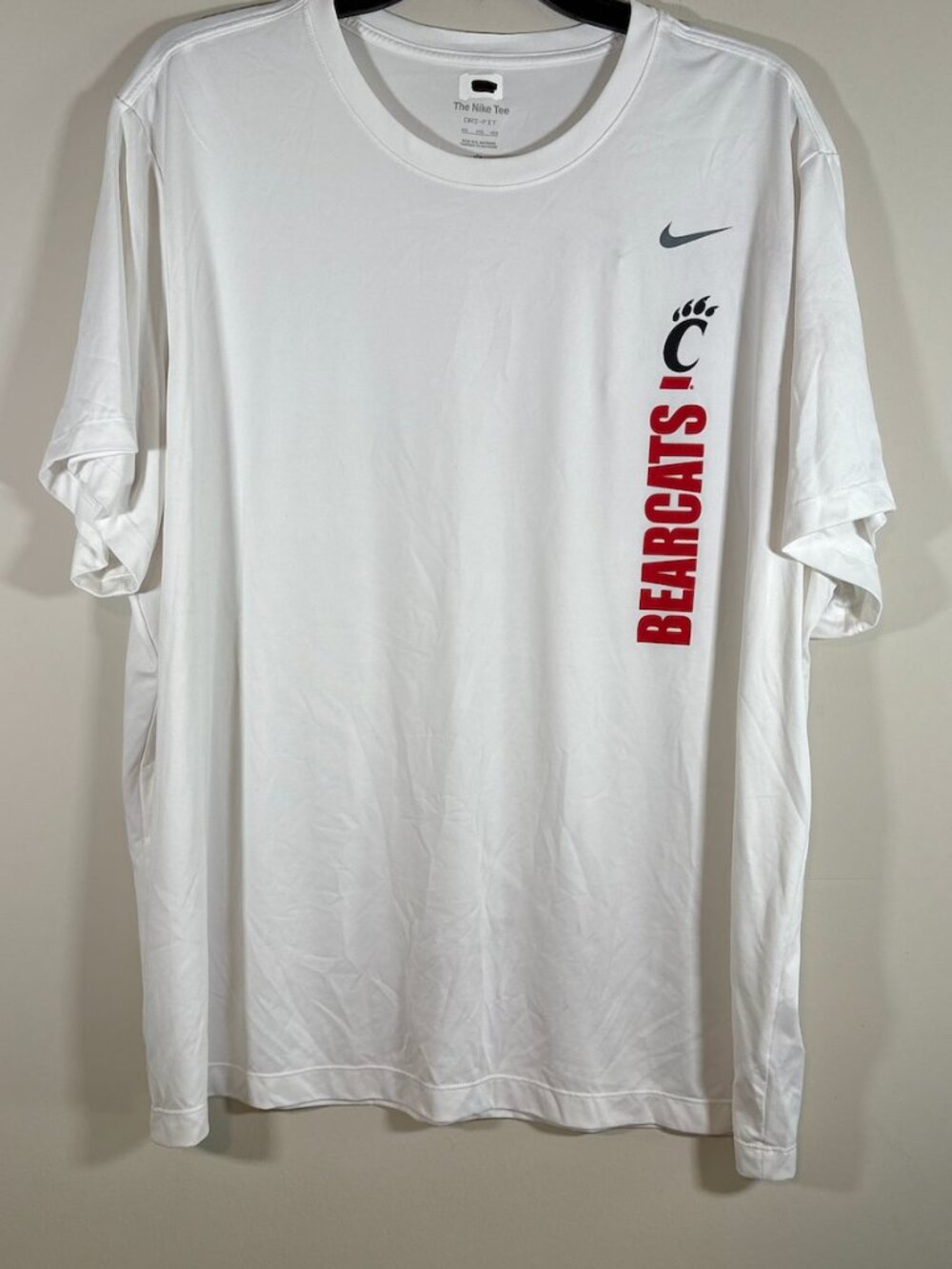 University of Cincinnati Nike Dri-fit 4XL
